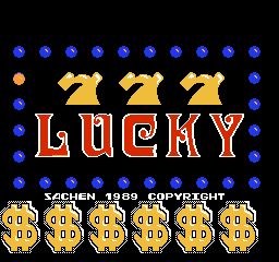 Lucky Bingo 777 Title Screen